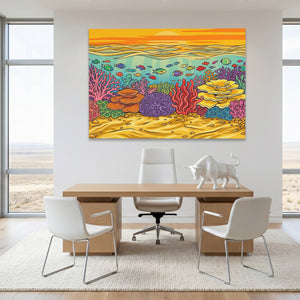 Tropical Waters Abundance — Tropical Waters Abundance White Bull Room Land 221