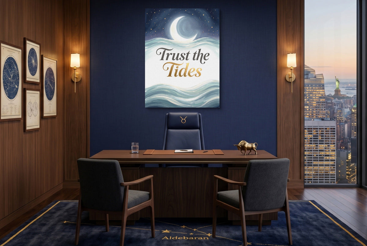 Trust The Tides - Luxury Wall Art