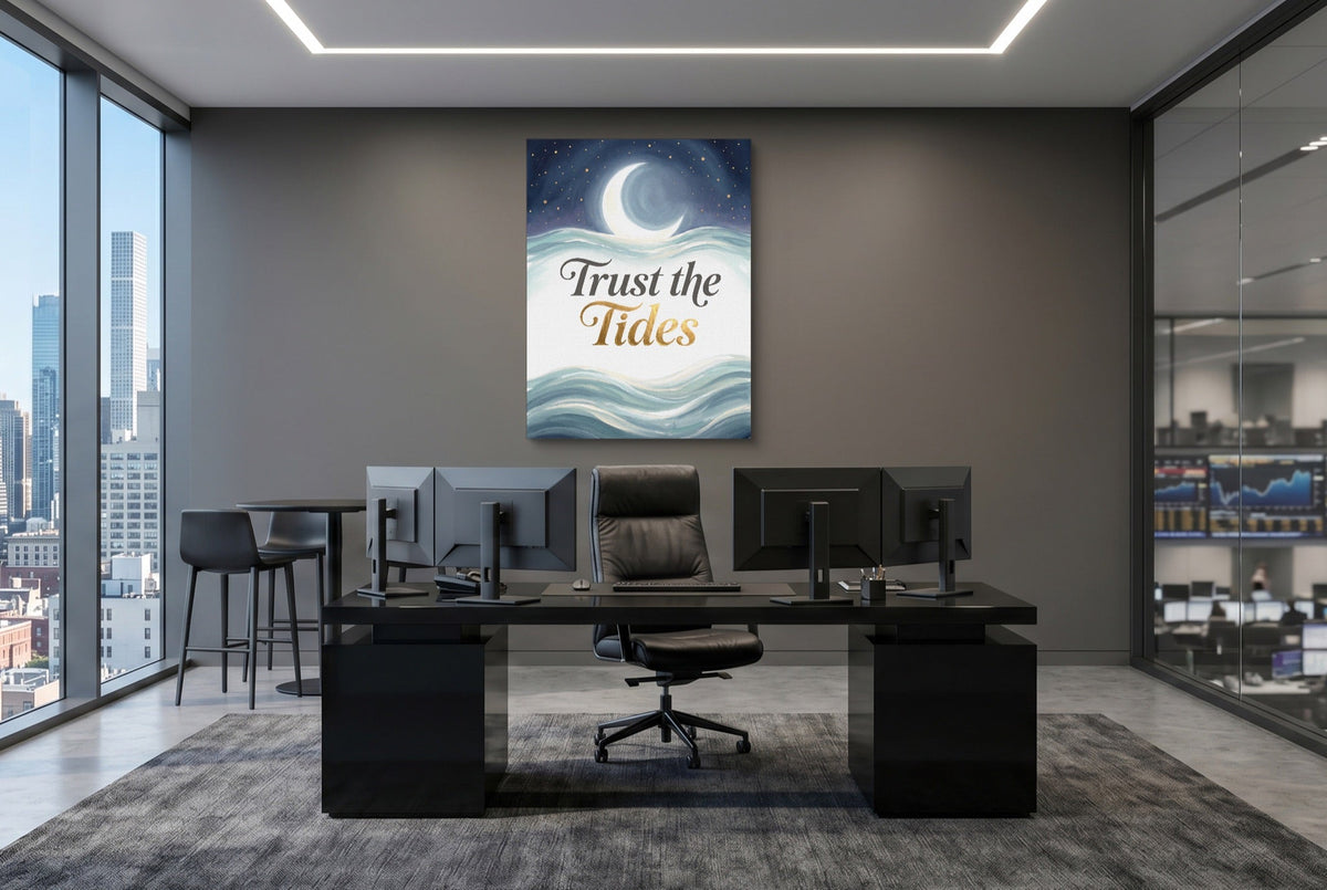 Trust The Tides - Luxury Wall Art