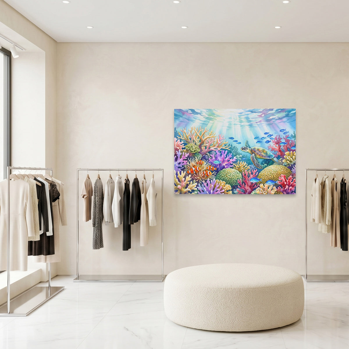 Turtle Sunlit Waters — Turtle Sunlit Waters Clothing Store Land 32