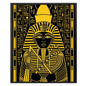 Tutankhamun Gold Regalia — Tutankhamun Gold Regalia Front Facing Portrait2 90
