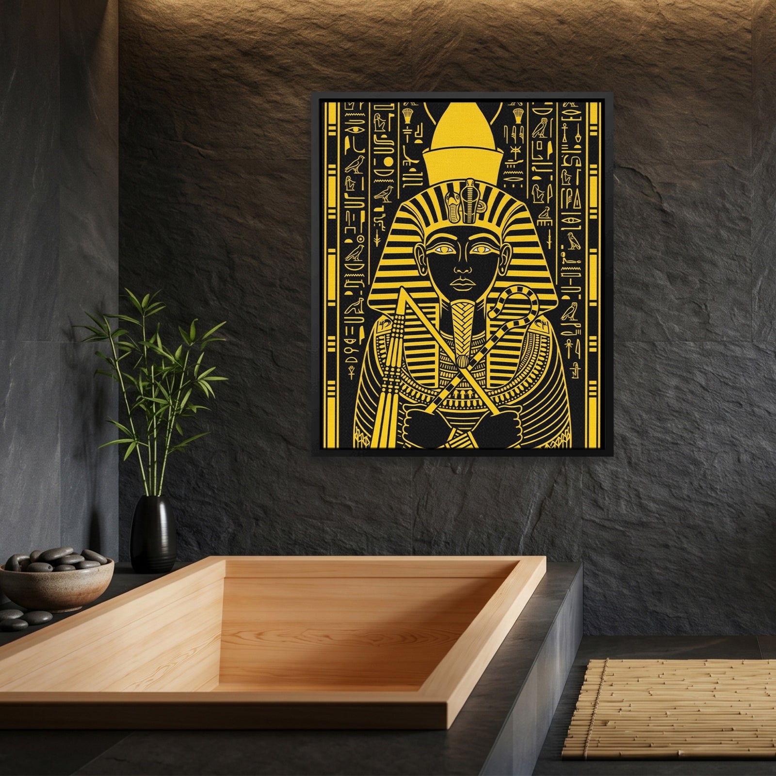 Tutankhamun Gold Regalia — Tutankhamun Gold Regalia Front Facing Portrait2 90