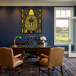 Tutankhamun Gold Regalia — Tutankhamun Gold Regalia Golf House Blue Port 126