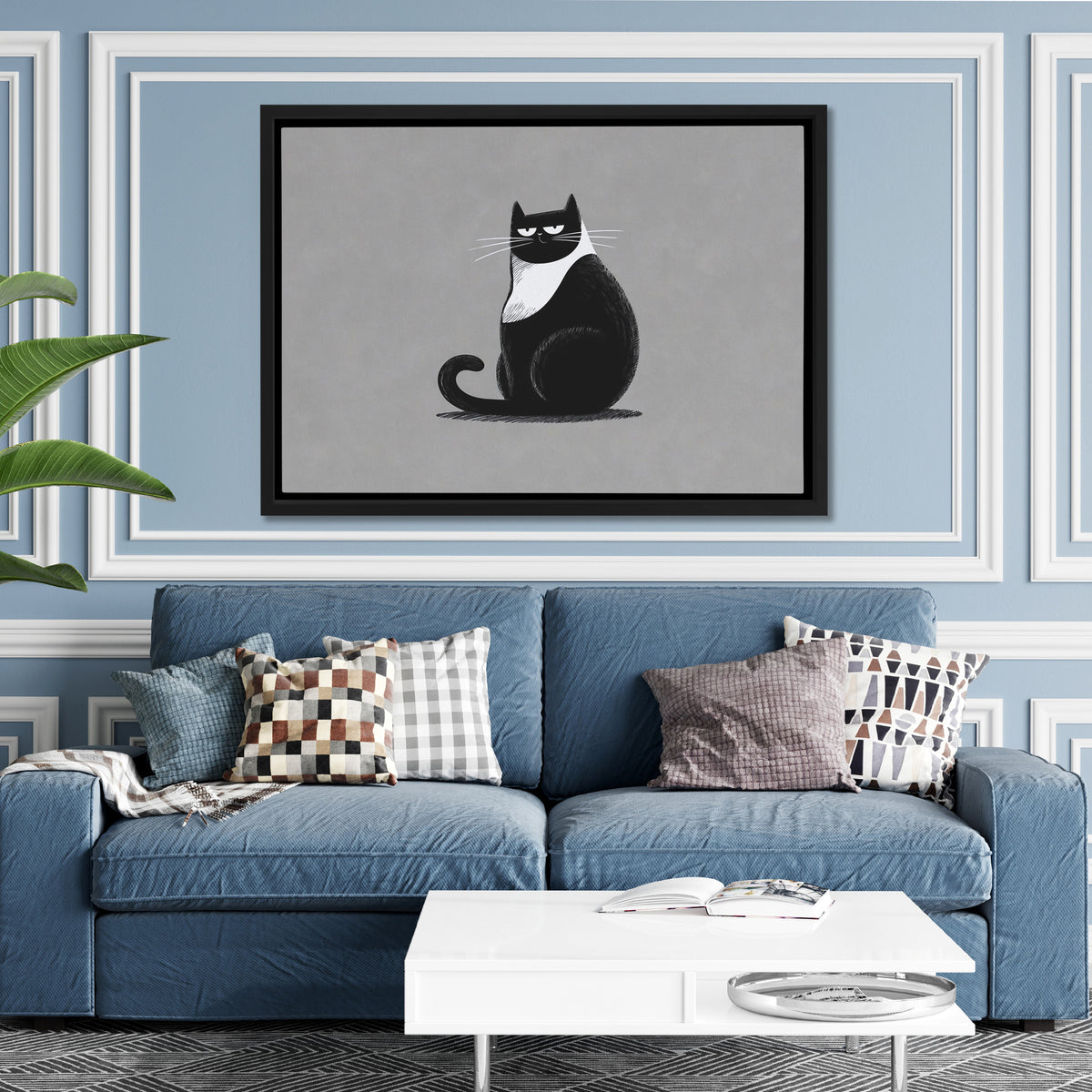 Tuxedo Composure - Luxury Wall Art