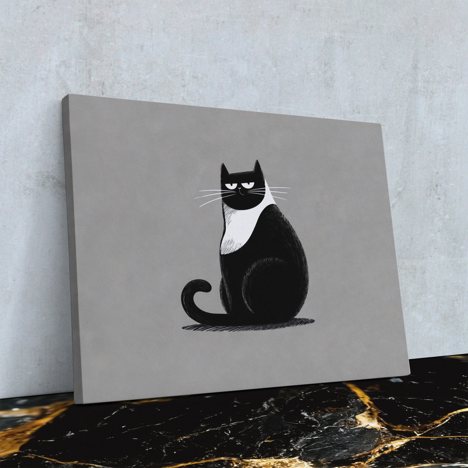 Tuxedo Composure - Luxury Wall Art