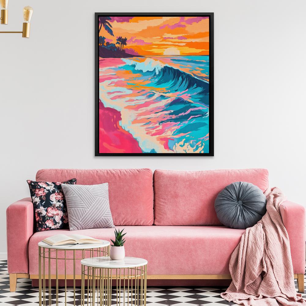 Twilight Curl - Luxury Wall Art