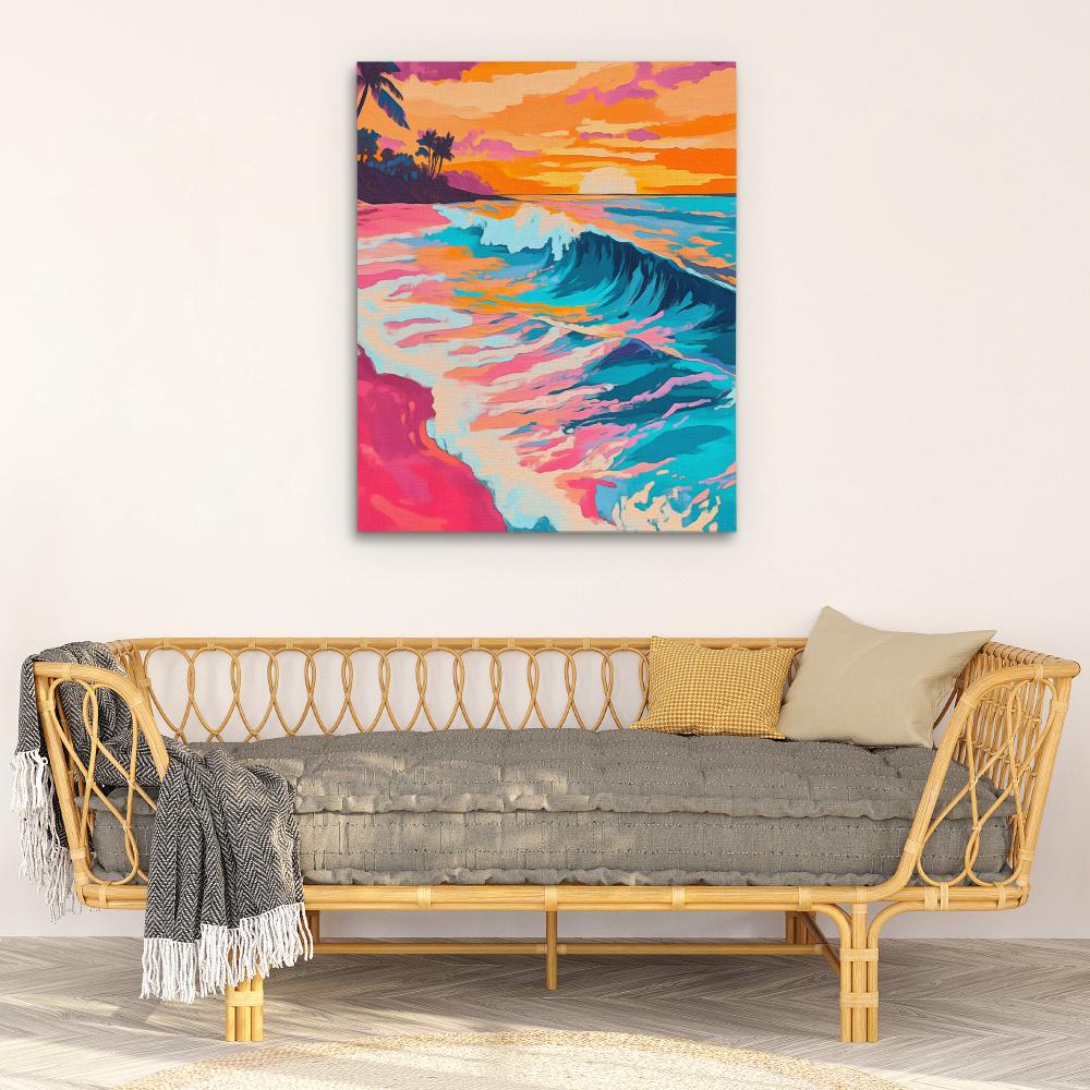 Twilight Curl - Luxury Wall Art