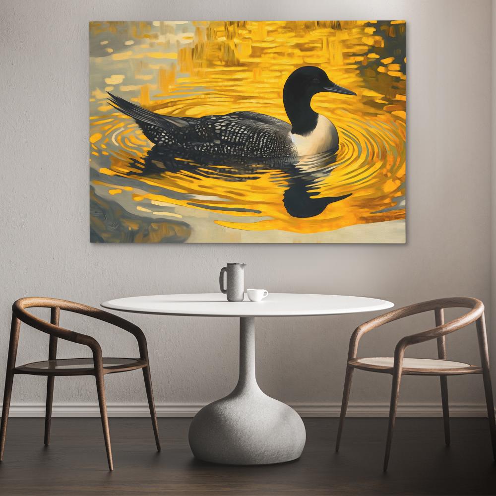 Twilight Loon - Luxury Wall Art