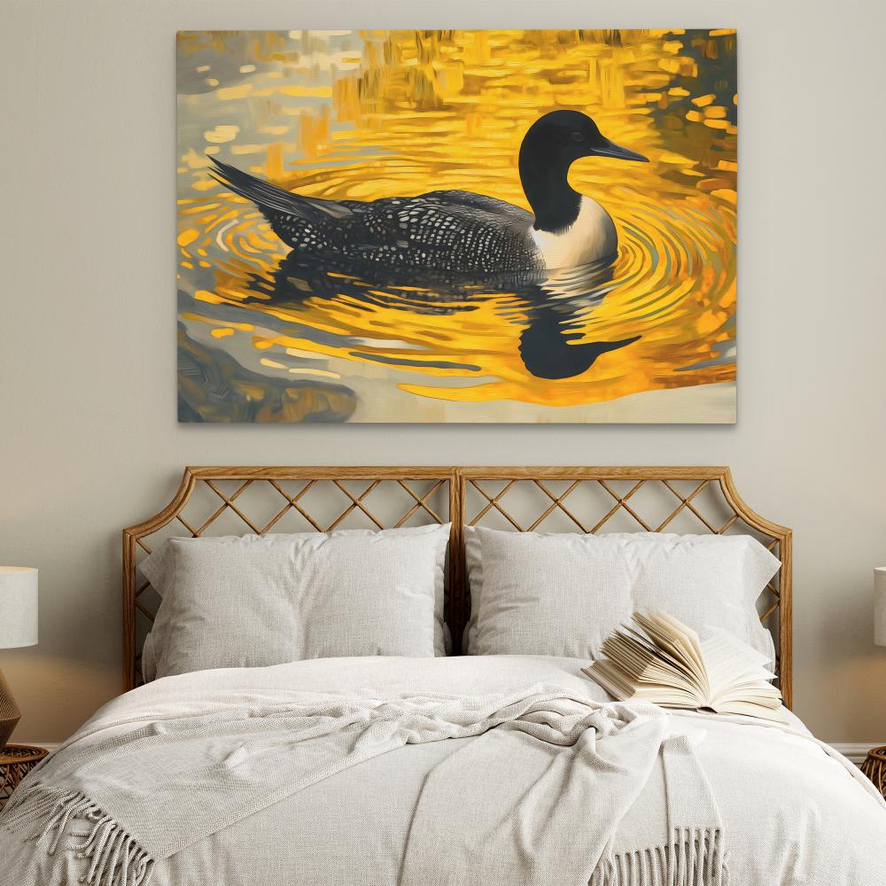 Twilight Loon - Luxury Wall Art