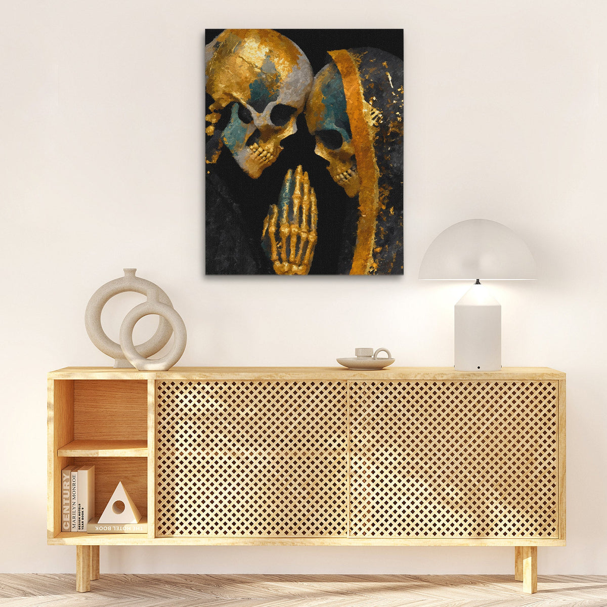 Twinned Bone Oracle - Luxury Wall Art
