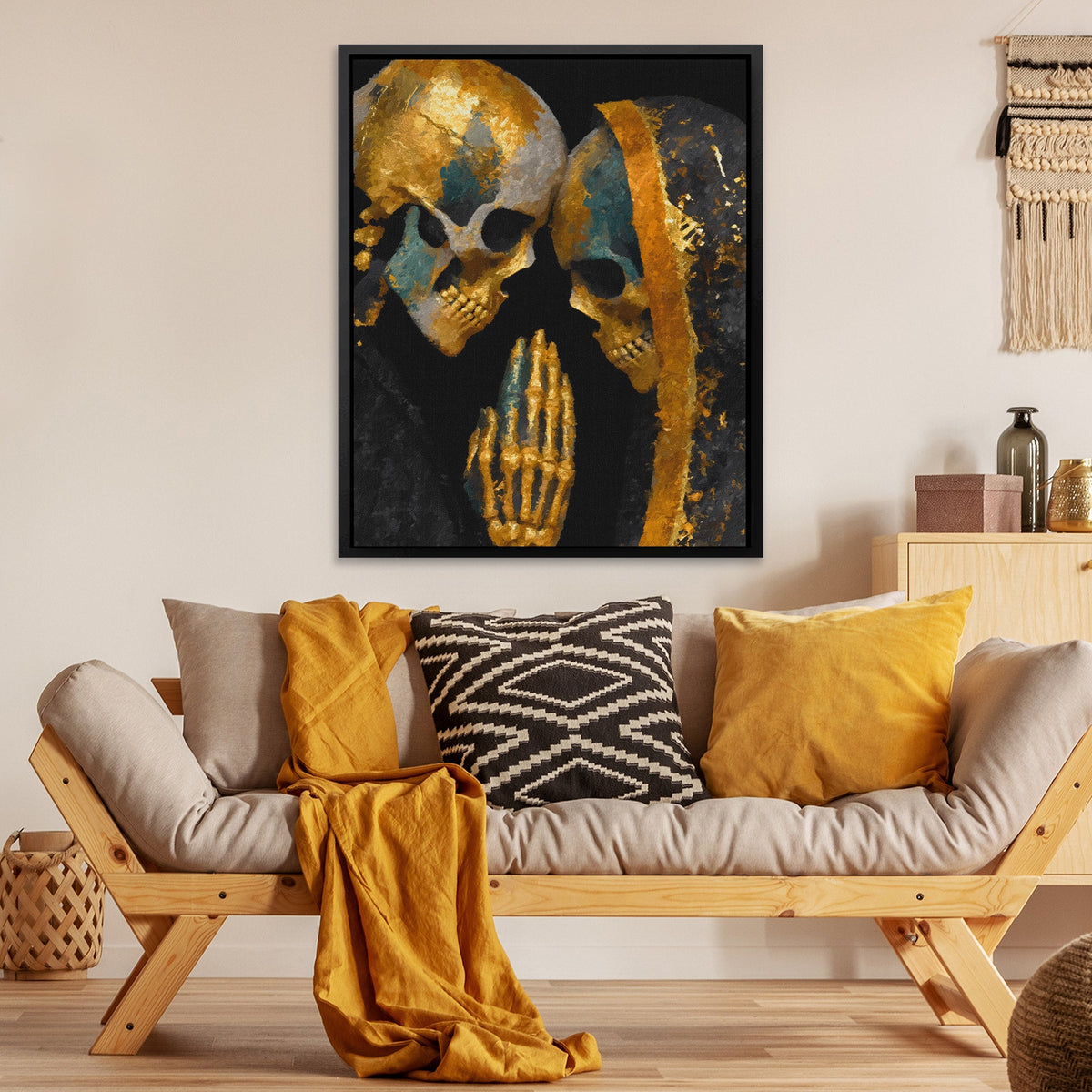 Twinned Bone Oracle - Luxury Wall Art