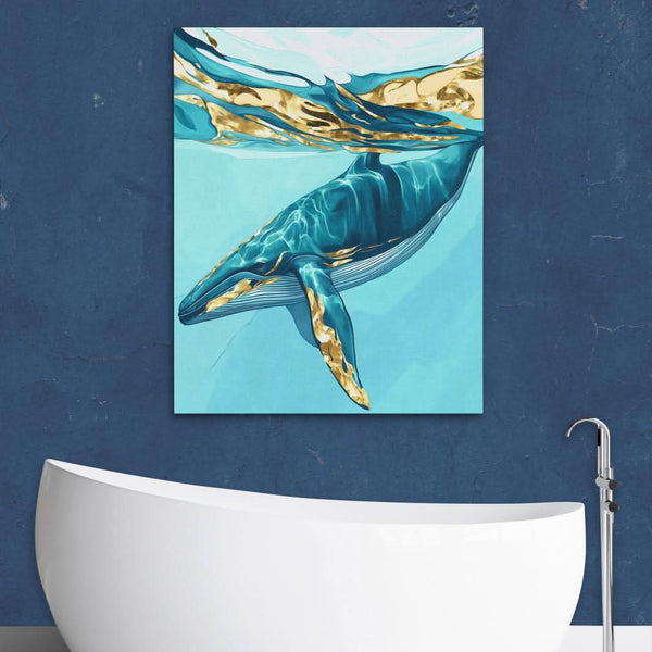 Underwater Serenity in a room