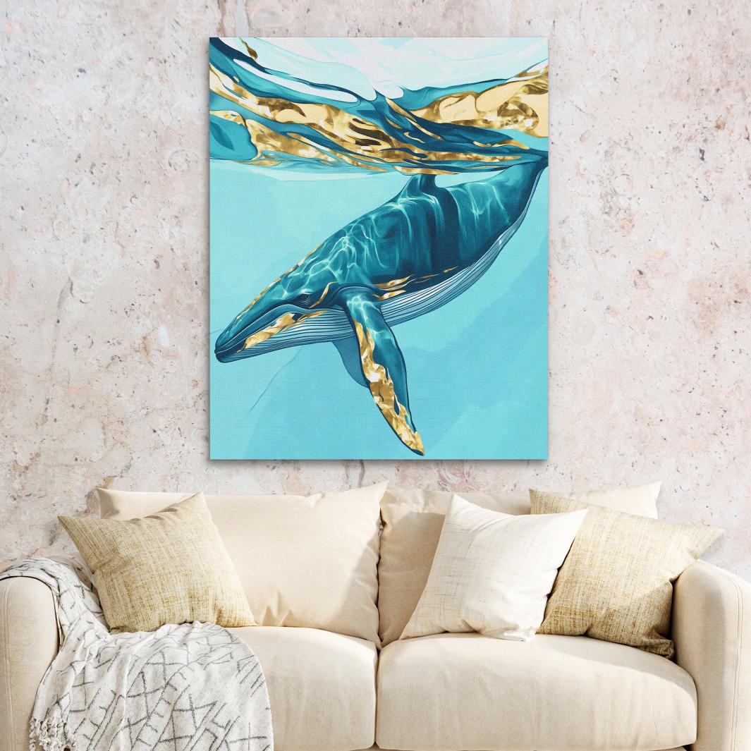 Underwater Serenity - Luxury Wall Art