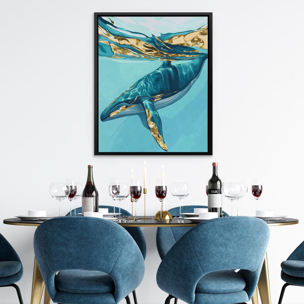 Underwater Serenity - Luxury Wall Art