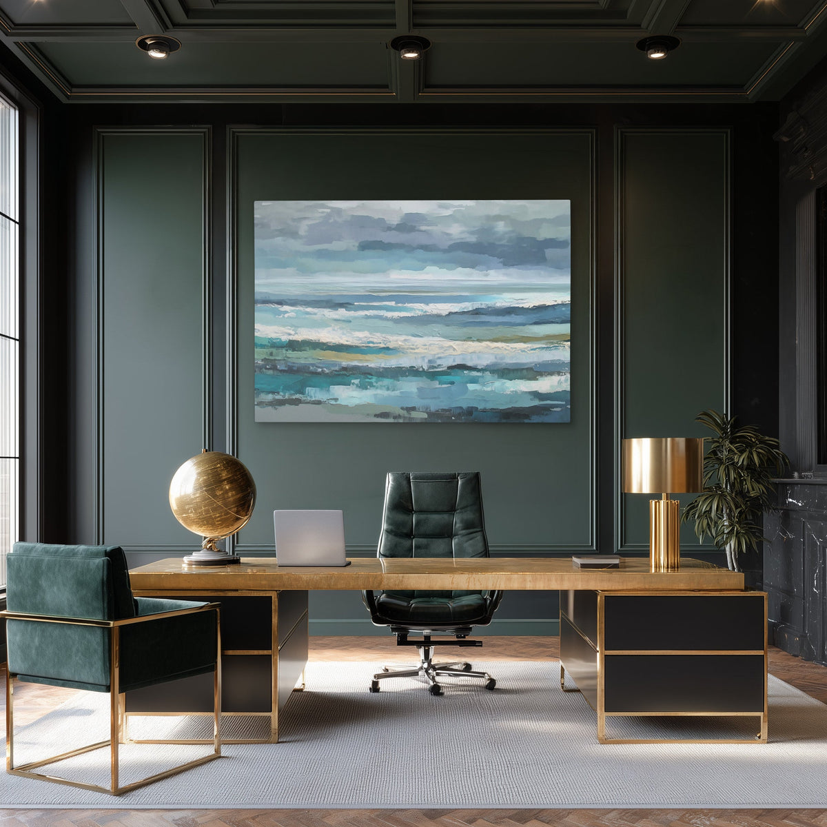 Untamed Currents - Luxury Wall Art