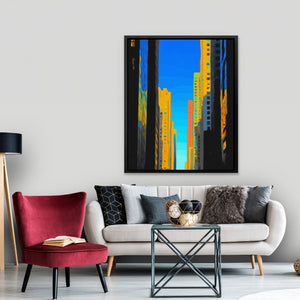 Urban Canyon Rising - Luxury Wall Art