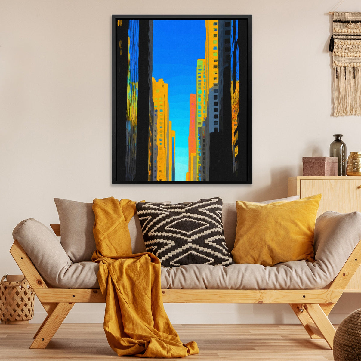 Urban Canyon Rising - Luxury Wall Art
