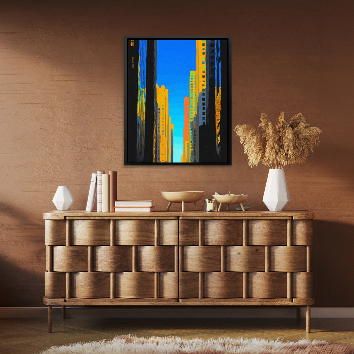 Urban Canyon Rising - Luxury Wall Art