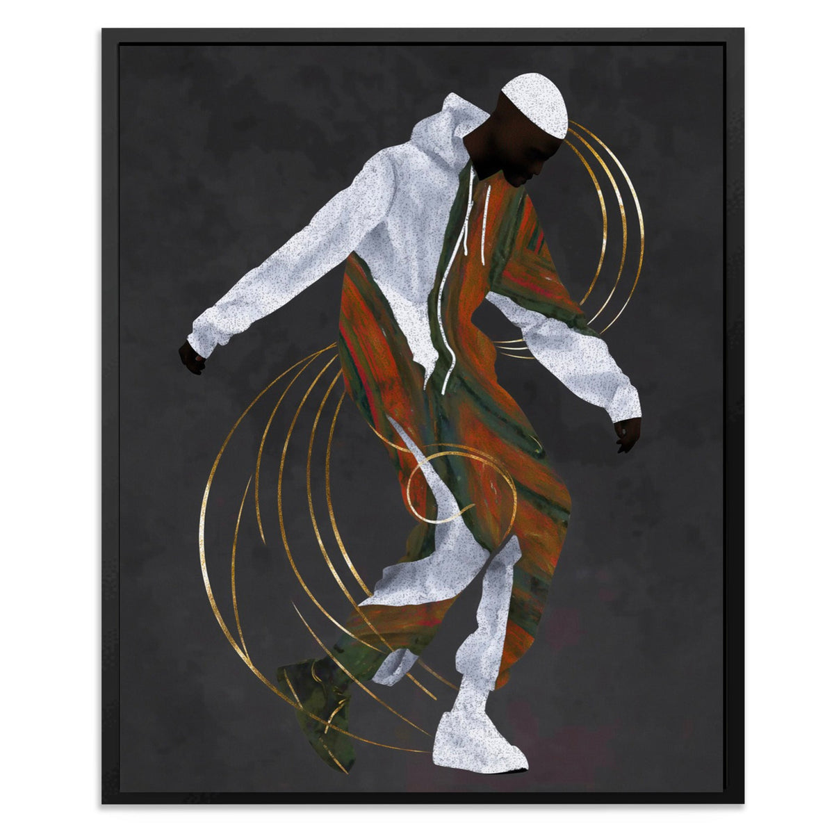 Urban Flow Dancer - Luxury Wall Art
