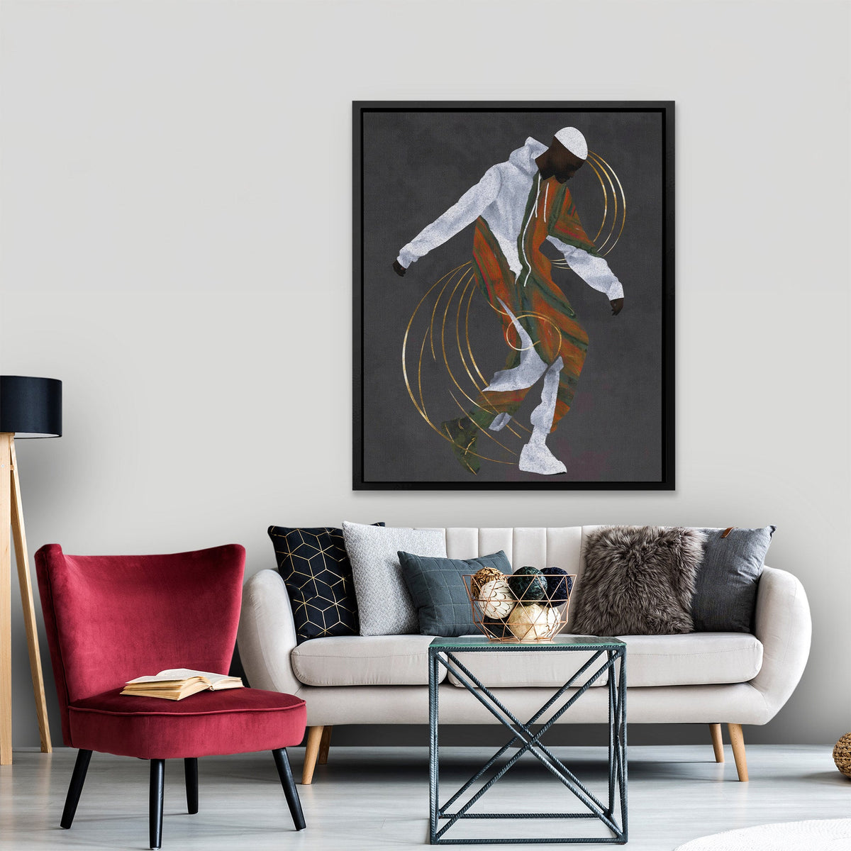 Urban Flow Dancer - Luxury Wall Art
