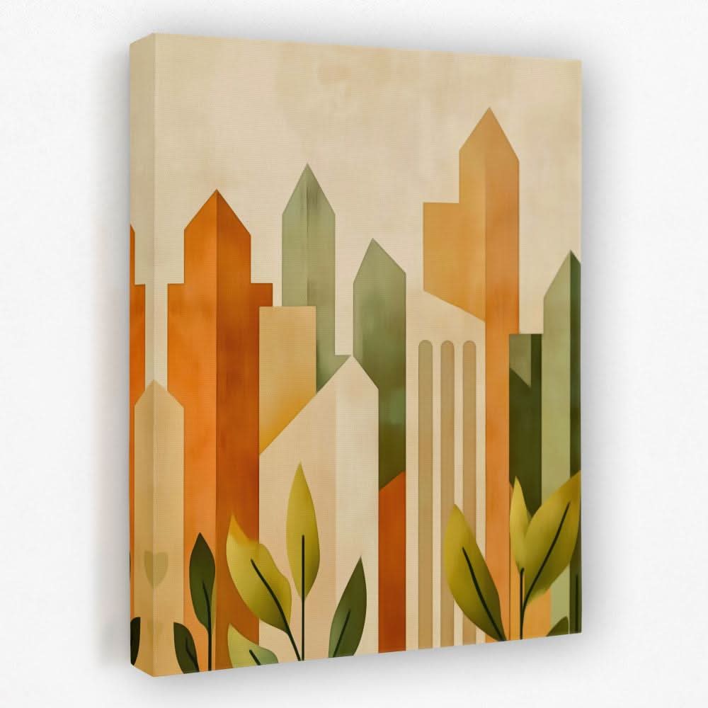 Urban Harmony - Architecture Canvas Wall Art