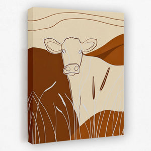 Valley Cow - Luxury Wall Art