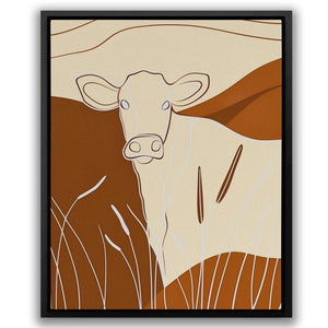 Valley Cow - Luxury Wall Art