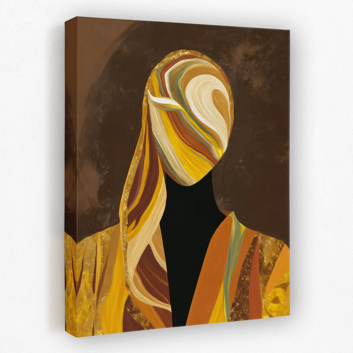 Veiled in Gold - Luxury Wall Art