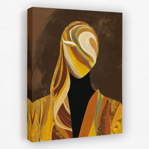 Veiled in Gold - Luxury Wall Art