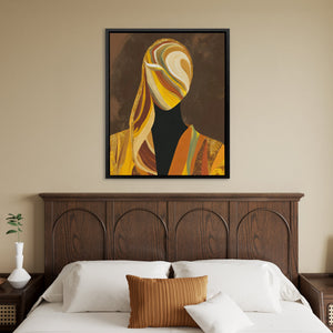 Veiled in Gold - Luxury Wall Art