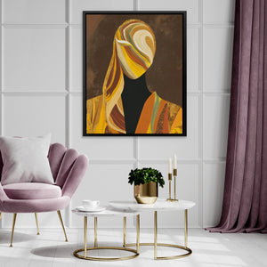 Veiled in Gold - Luxury Wall Art