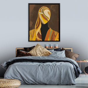 Veiled in Gold - Luxury Wall Art