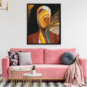 Veiled Ribbons Portrait - Luxury Wall Art