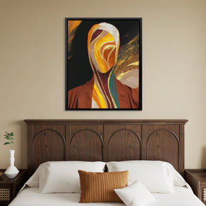 Veiled Ribbons Portrait - Luxury Wall Art