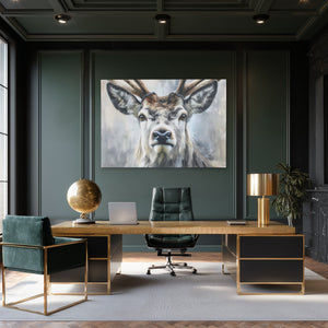 Velvet Antler Crown - Luxury Wall Art