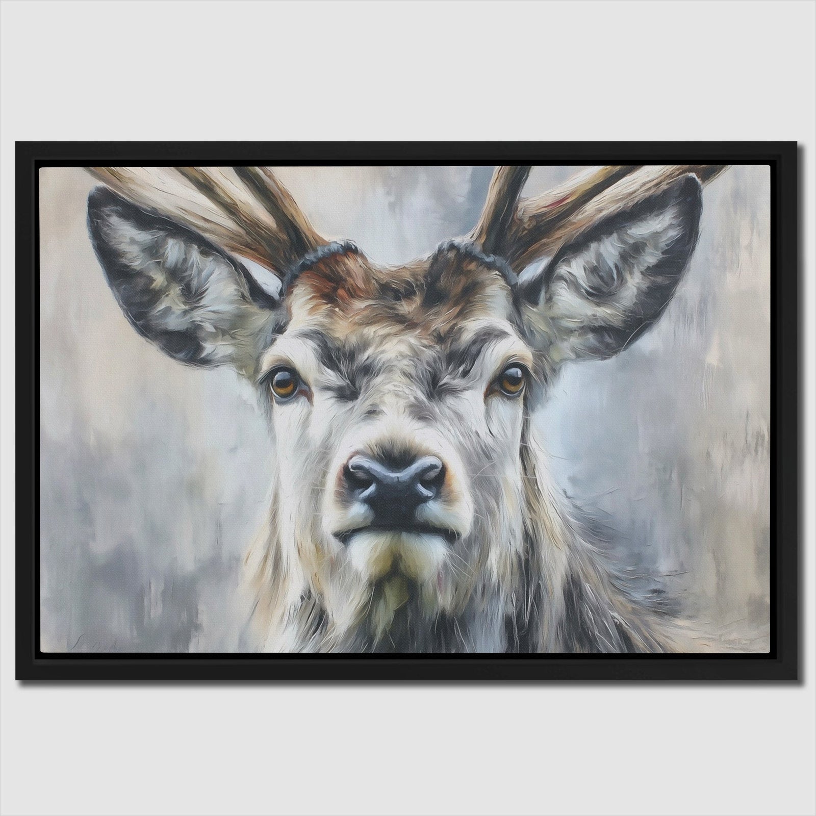 Velvet Antler Crown - Luxury Wall Art