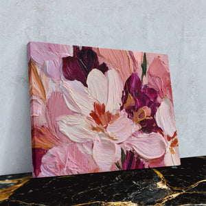 Velvet Gardens Embrace - Luxury Wall Art