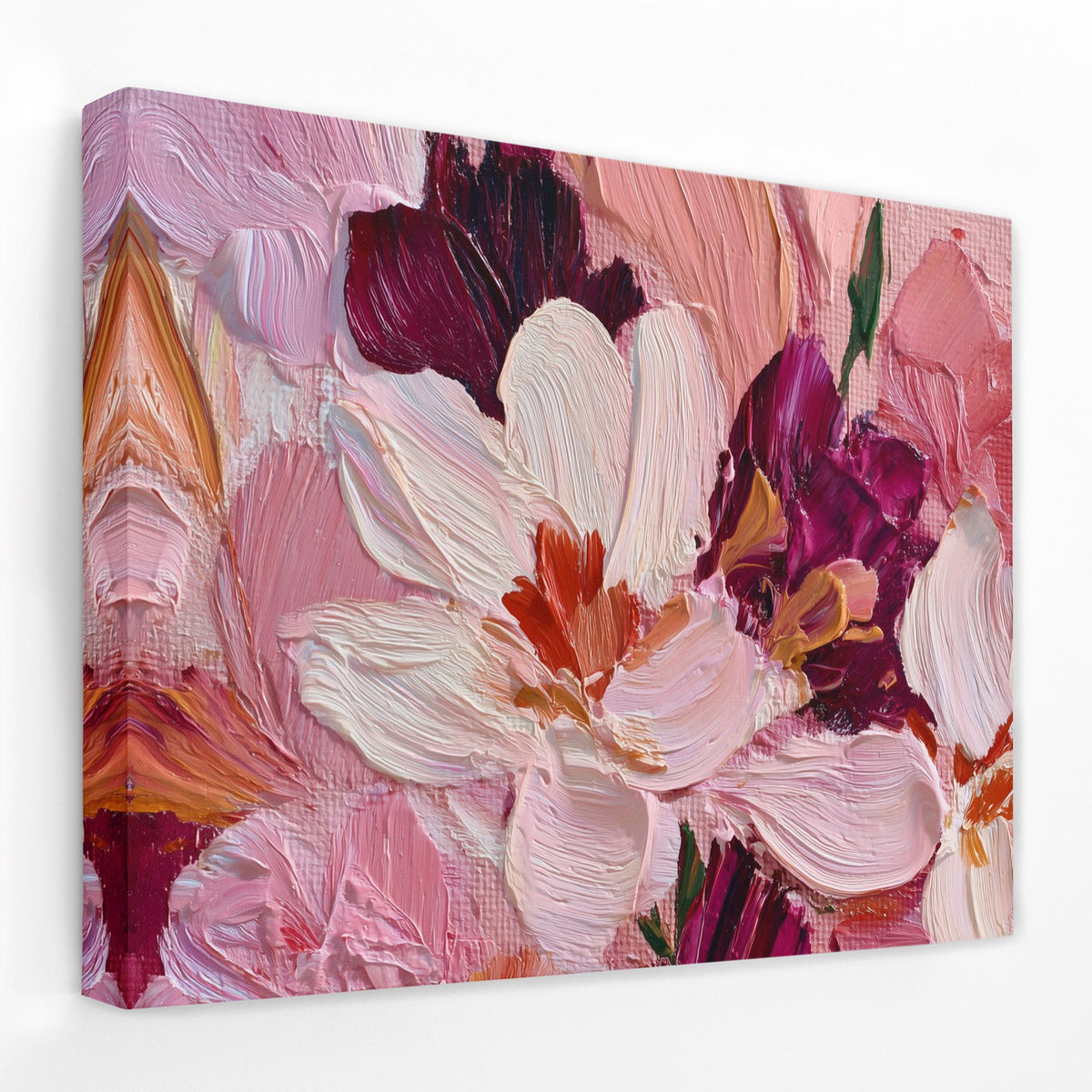 Velvet Gardens Embrace - Luxury Wall Art