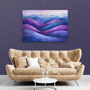 Velvet Hills - Luxury Wall Art