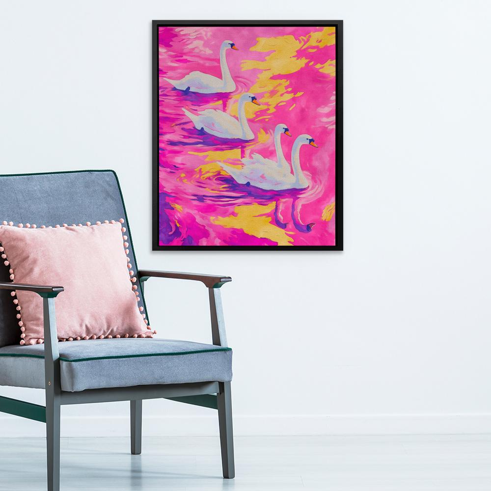 Velvet Reflections - Luxury Wall Art