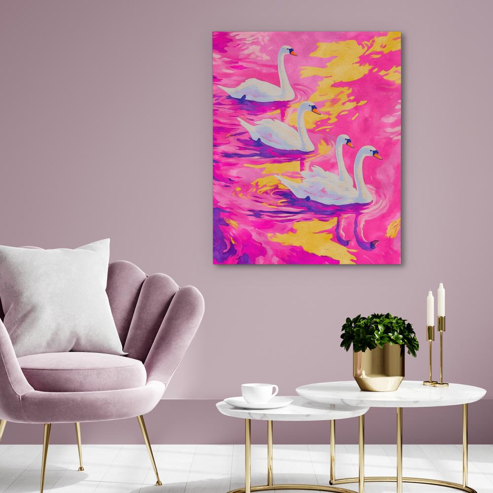 Velvet Reflections - Luxury Wall Art
