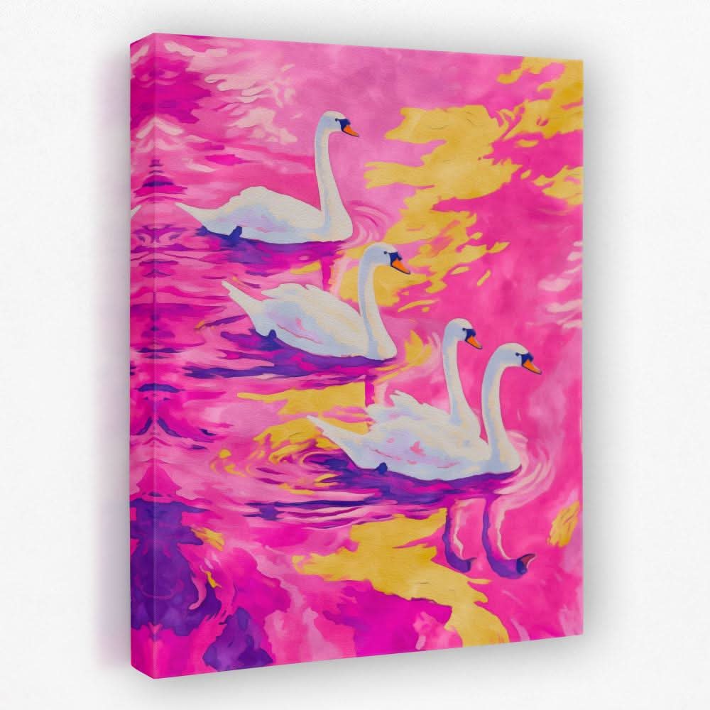 Velvet Reflections - Nature Canvas Wall Art