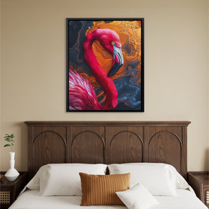 Vibrant Flamingo - Luxury Wall Art