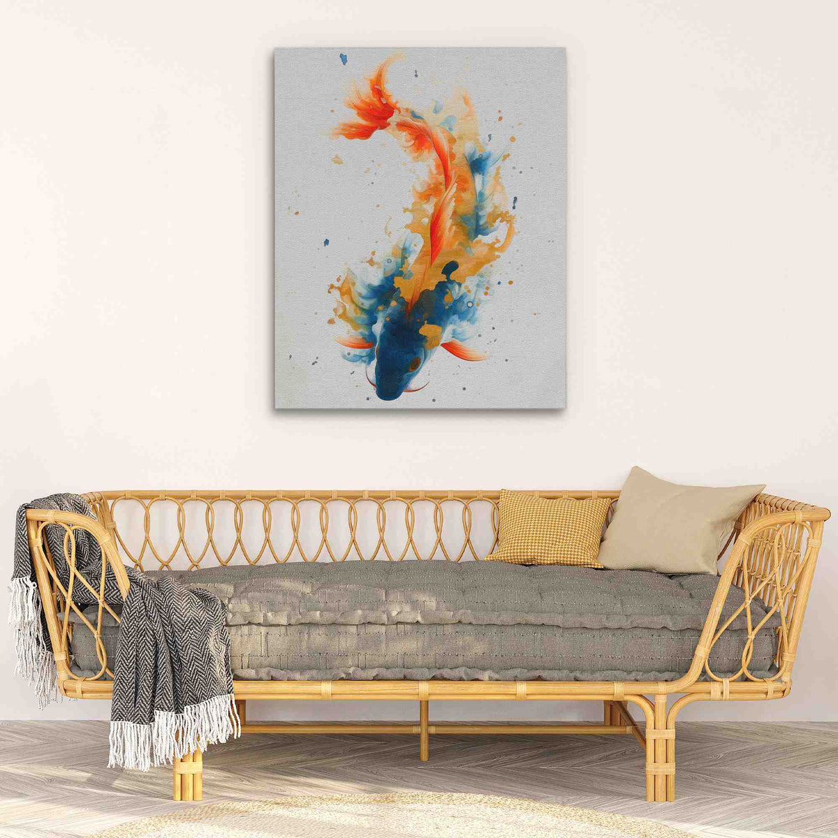Vibrant Pond Fish - Luxury Wall Art