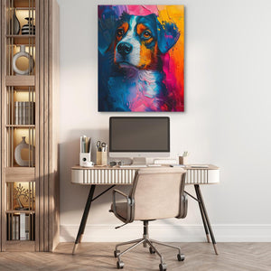 Vibrant Wag - Luxury Wall Art