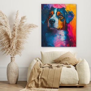 Vibrant Wag - Luxury Wall Art