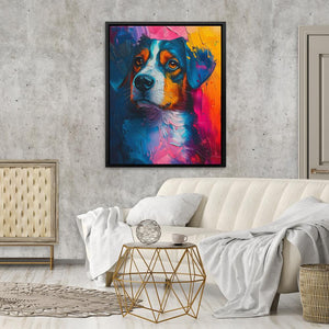 Vibrant Wag - Luxury Wall Art