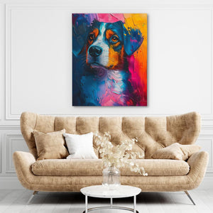 Vibrant Wag - Luxury Wall Art