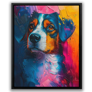 Vibrant Wag - Luxury Wall Art