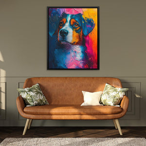 Vibrant Wag - Luxury Wall Art